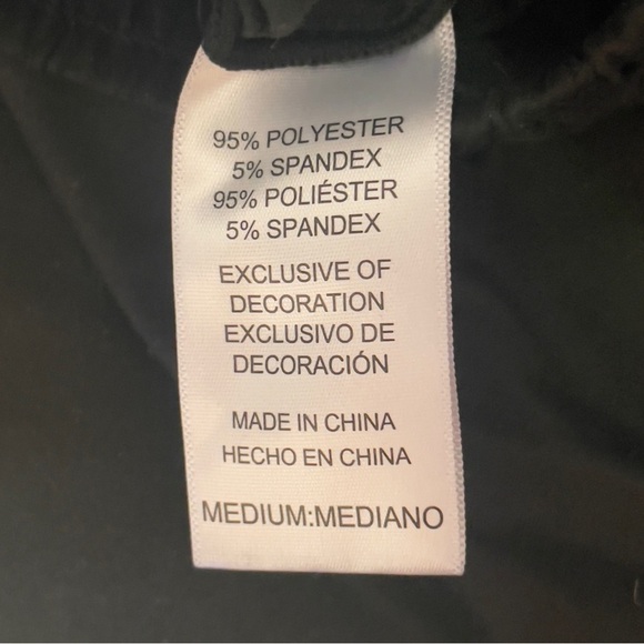 Dkny LOUNGEWEAR Black Joggers size medium - Picture 6 of 11